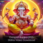 Ganpati Bappa 2025 Status Video Download