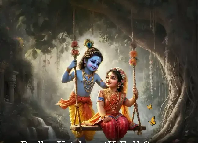 Radha Krishna 4K Full Screen Status Video Download