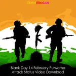 Black Day 14 February Pulwama Attack Status Video Download